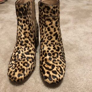 Steve Madden Leopard Booties
